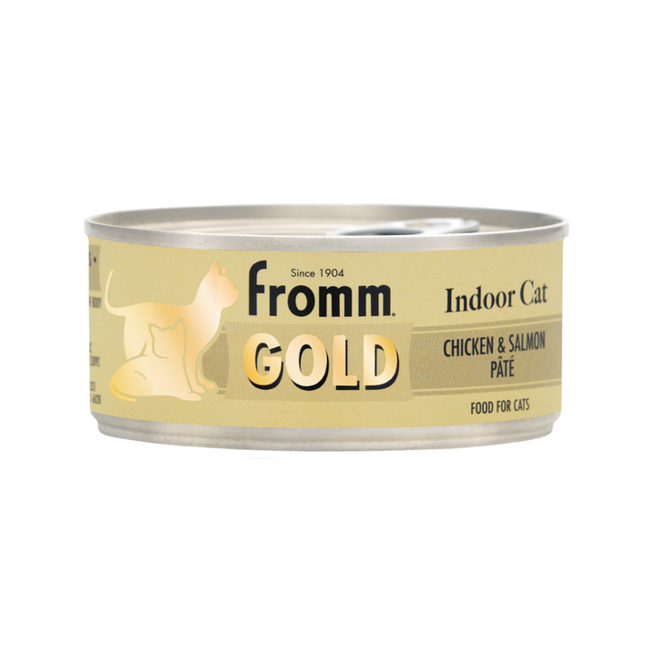 Fromm Wet Cat Food - Gold Chicken and Salmon Pâté Indoor Canned
