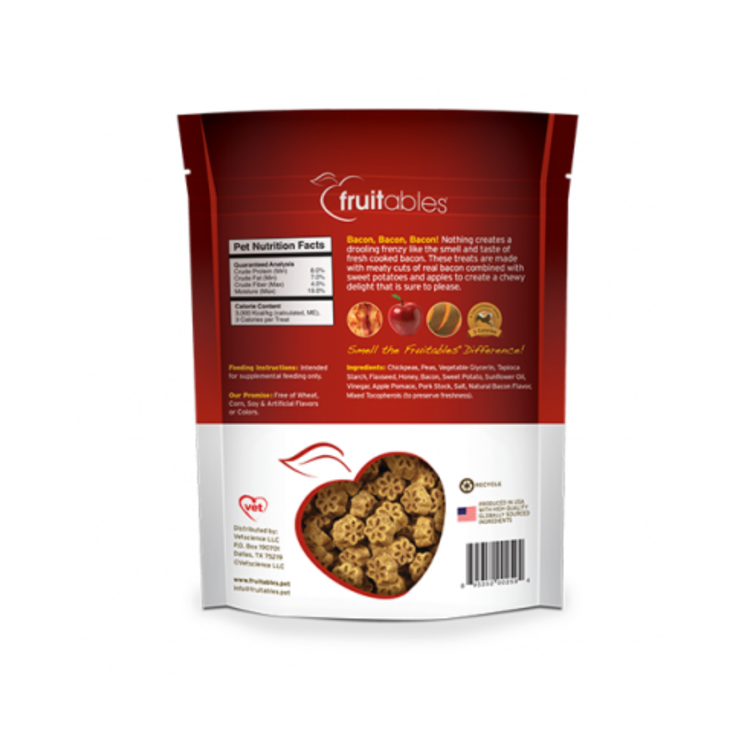 Fruitables Dog Treats - Skinny Minis Apple Bacon Flavor
