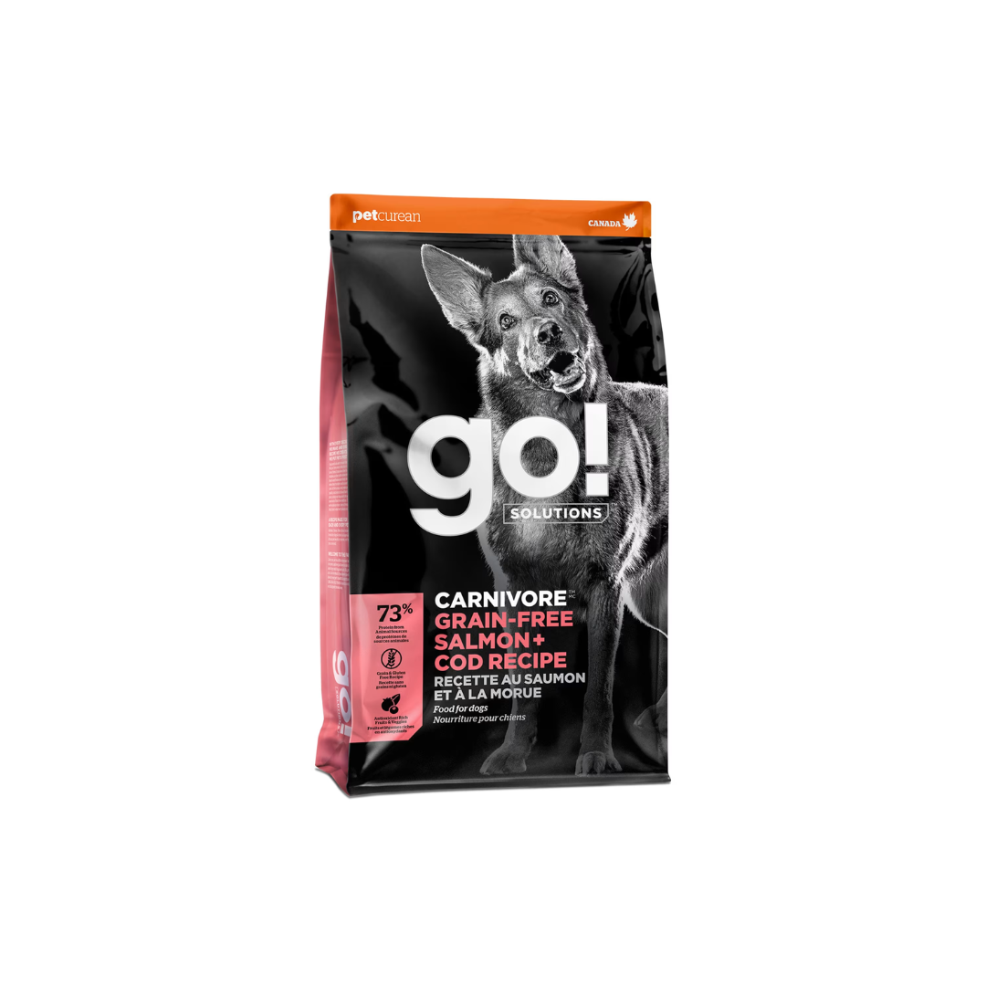 Go! Solutions Dry Dog Food - Salmon + Cod Grain-Free Dry