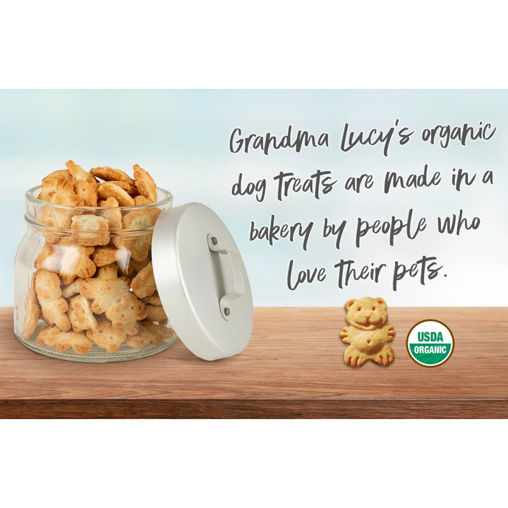 Grandma Lucy's Dog Treats - Organic Oven Baked Blueberry