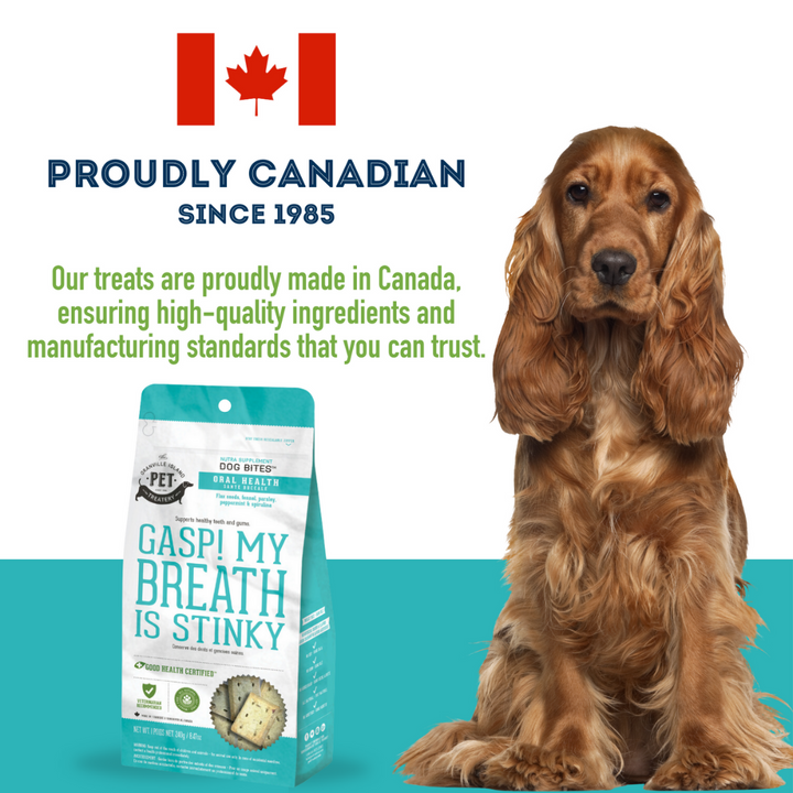 Granville Dog Oral Supplements - Gasp! My Breath is Stinky Nutra Bites