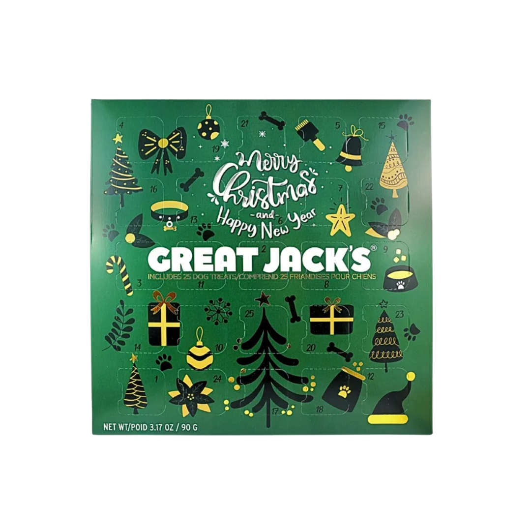 Great Jack's Dog Treats - 25 Days of Jerky Bites 2025 Advent Calendar