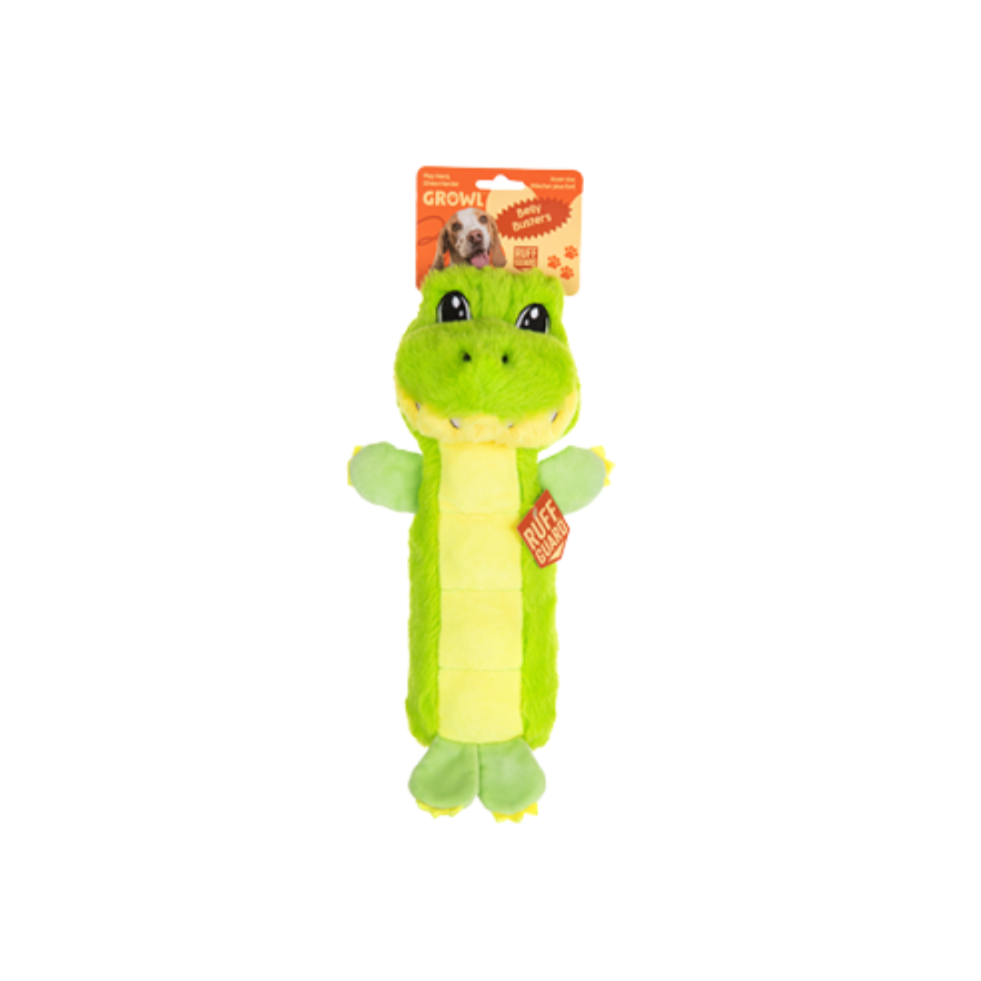 Growl Dog Toys - Belly Busters Gary the Gator