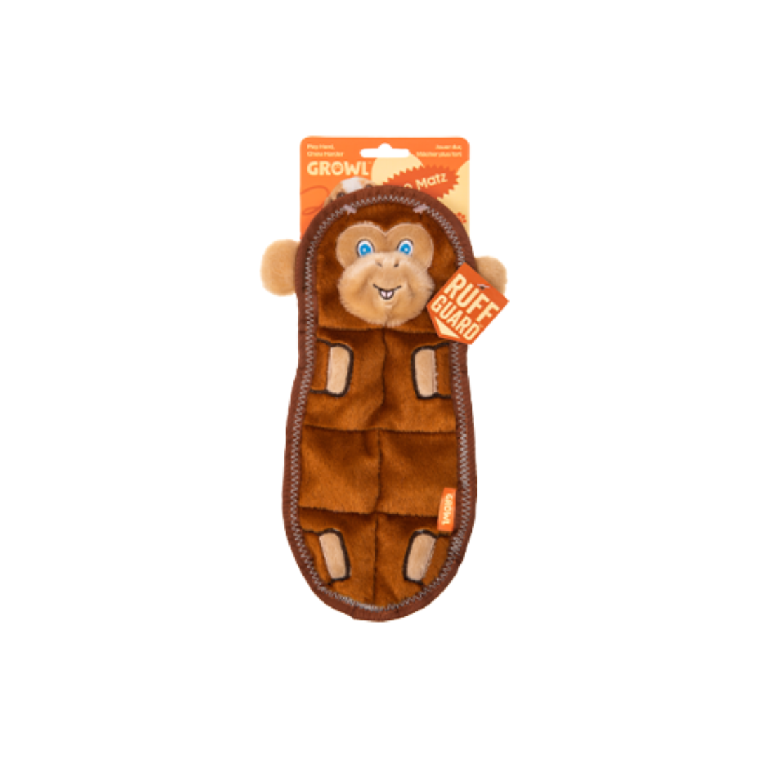 Growl Dog Toys - Mildred the Monkey