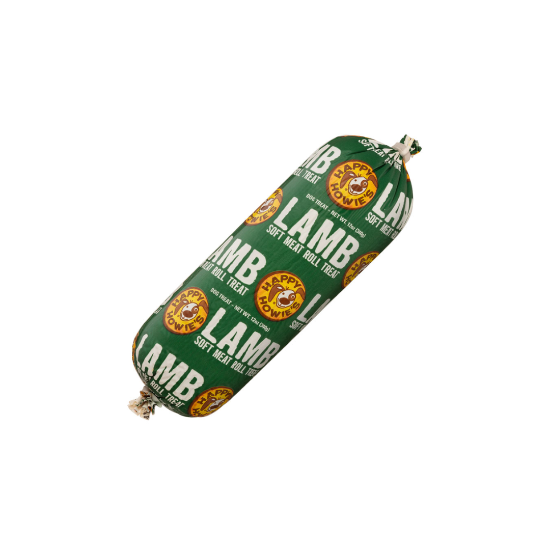 Happy Howie's Natural Dog Treats - Meat Roll Lamb