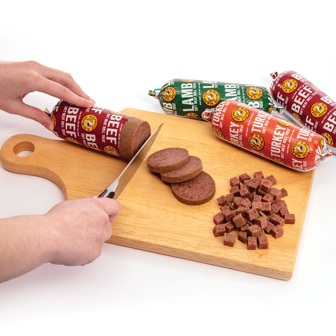 Happy Howie's Natural Dog Treats - Meat Roll Turkey