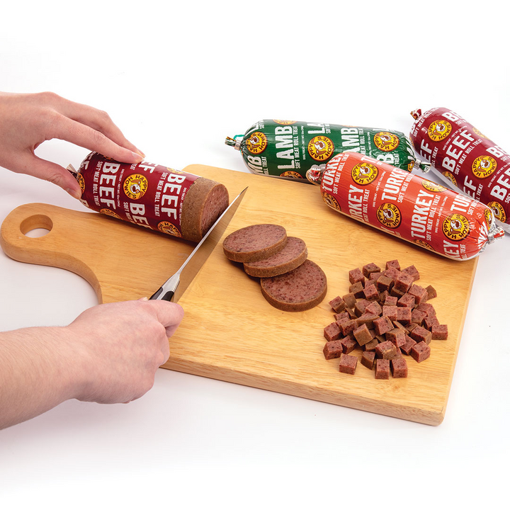 Happy Howie's Natural Dog Treats - Meat Roll Turkey