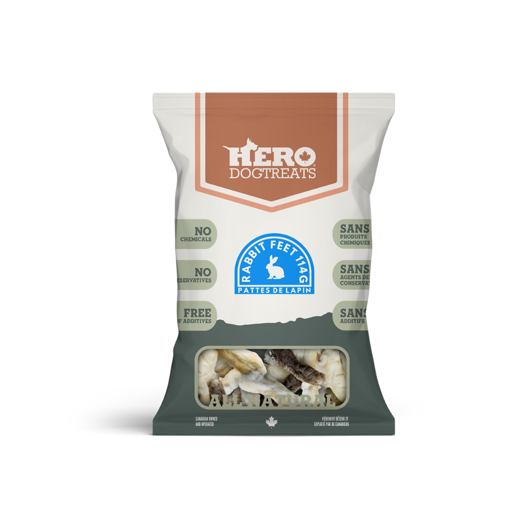 Hero Dog Treats - Rabbit Foot