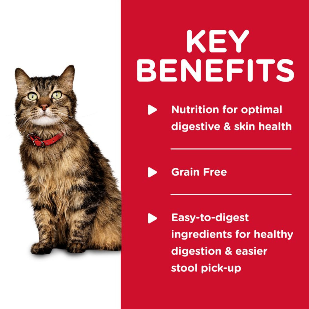 Hill's Science Diet Wet Cat Food - Sensitive Stomach & Sensitive Skin Chicken & Vegetable Entree Canned