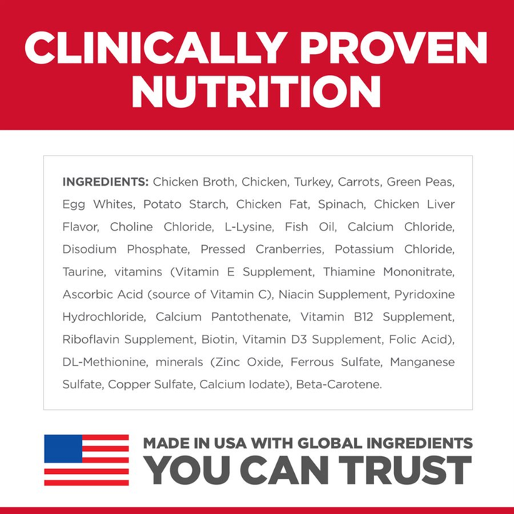 Hill's Science Diet Wet Cat Food - Sensitive Stomach & Sensitive Skin Chicken & Vegetable Entree Canned