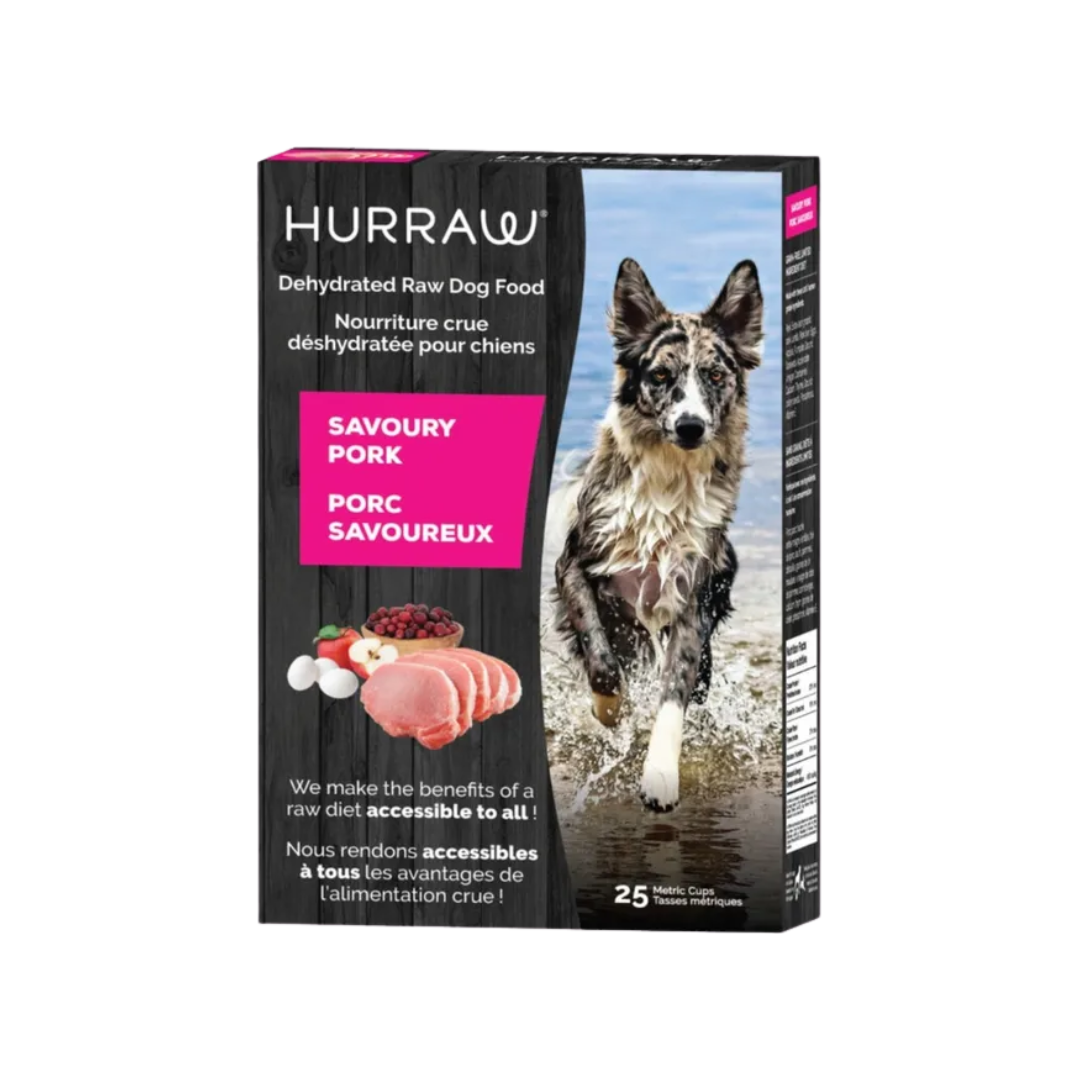 Hurraw Dehydrated Dog Food - Pork