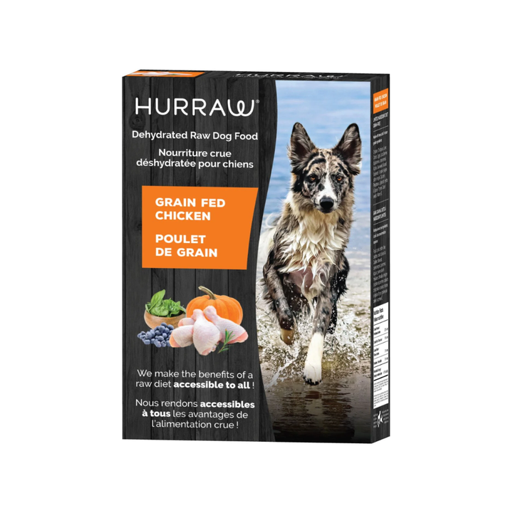 Hurraw Dehydrated Dog Food - Grain Fed Chicken
