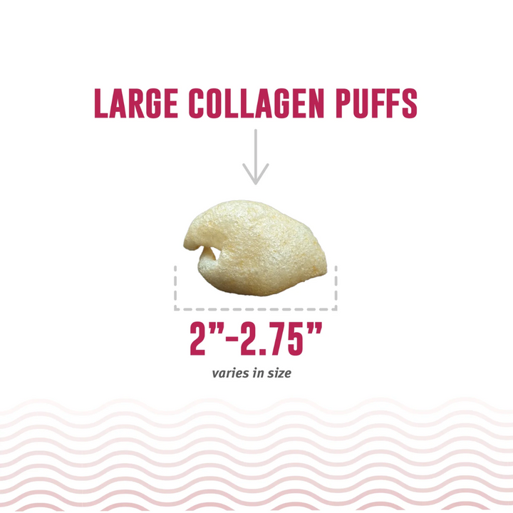 Icelandic+ Dog Treats - Beef Collagen Puffs with Cod Skin