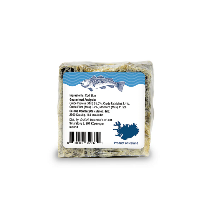 Icelandic+ Dog Treats - Cod Skin Cube