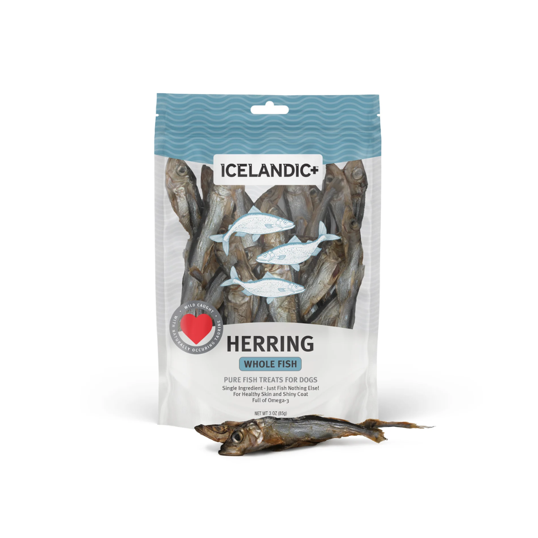 Icelandic+ Dog Treats - Herring Whole Fish
