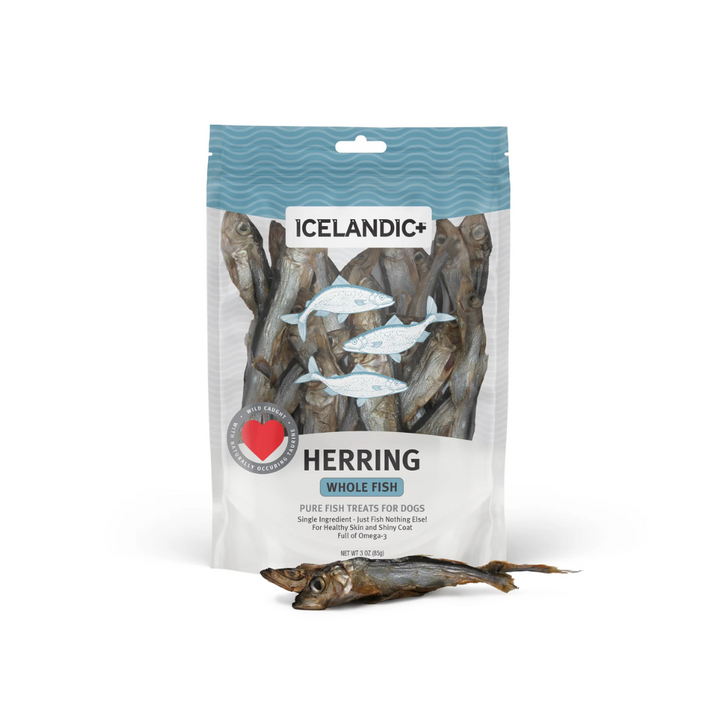 Icelandic+ Dog Treats - Herring Whole Fish
