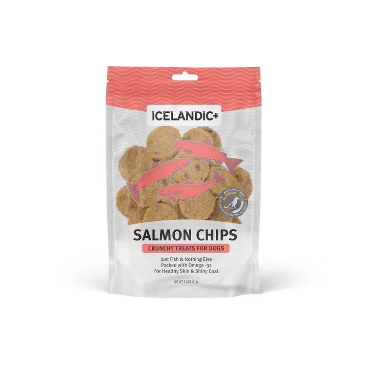 Icelandic+ Dog Treats - Salmon Fish Chips