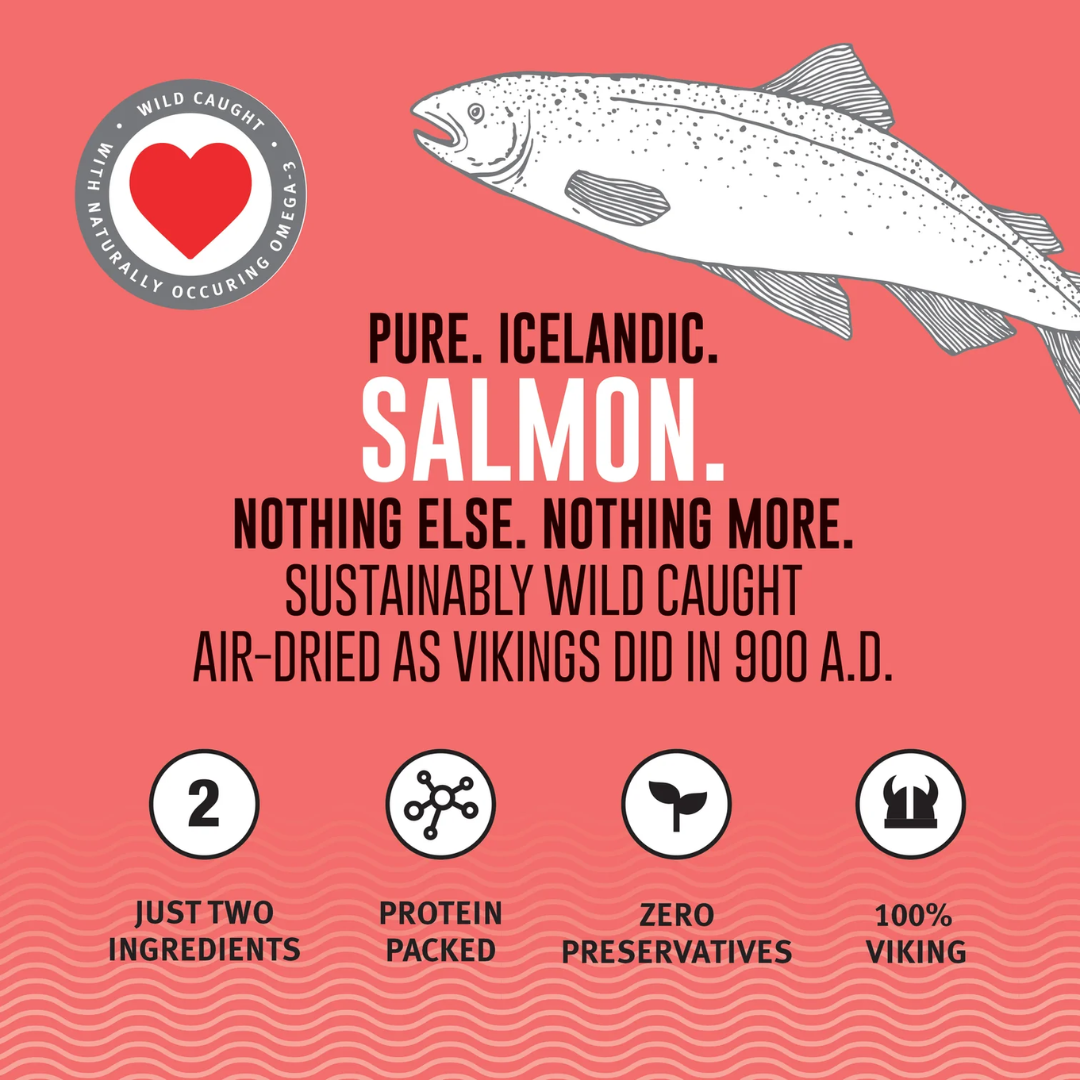 Icelandic+ Dog Treats - Salmon Mini Fish Chips