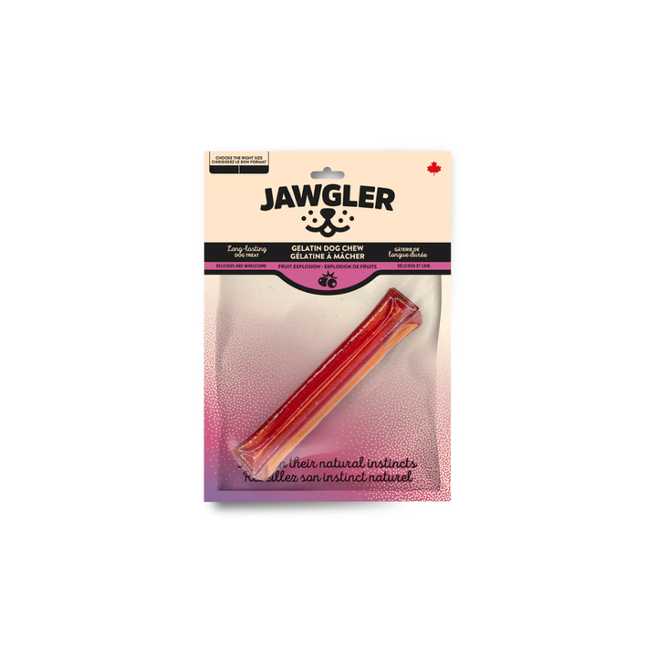 Jawgler Dog Treats - Gelatin Fruit Explosion Chew