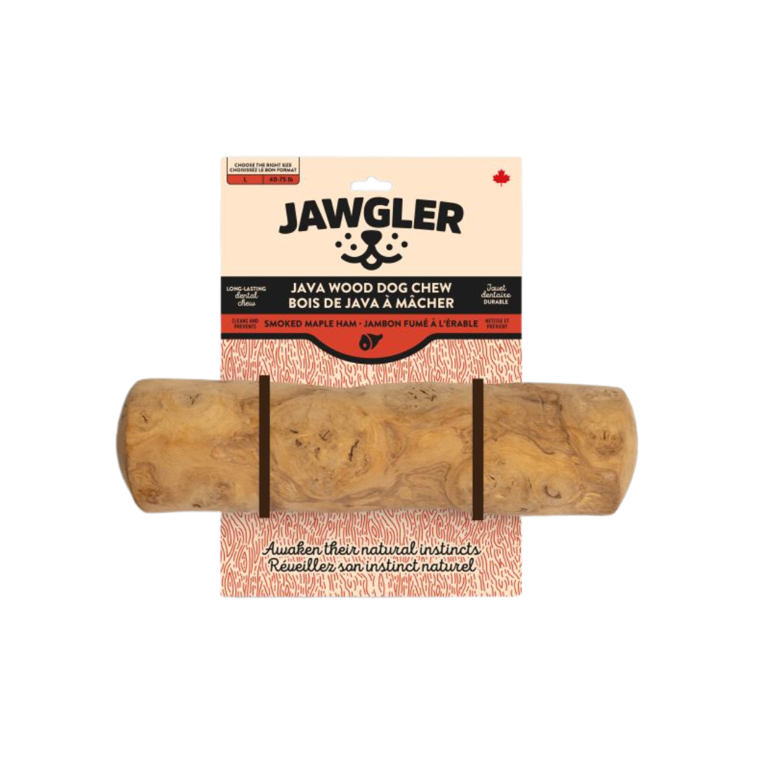 Jawgler Dog Treats - Java Wood Smoked Maple Ham Chew