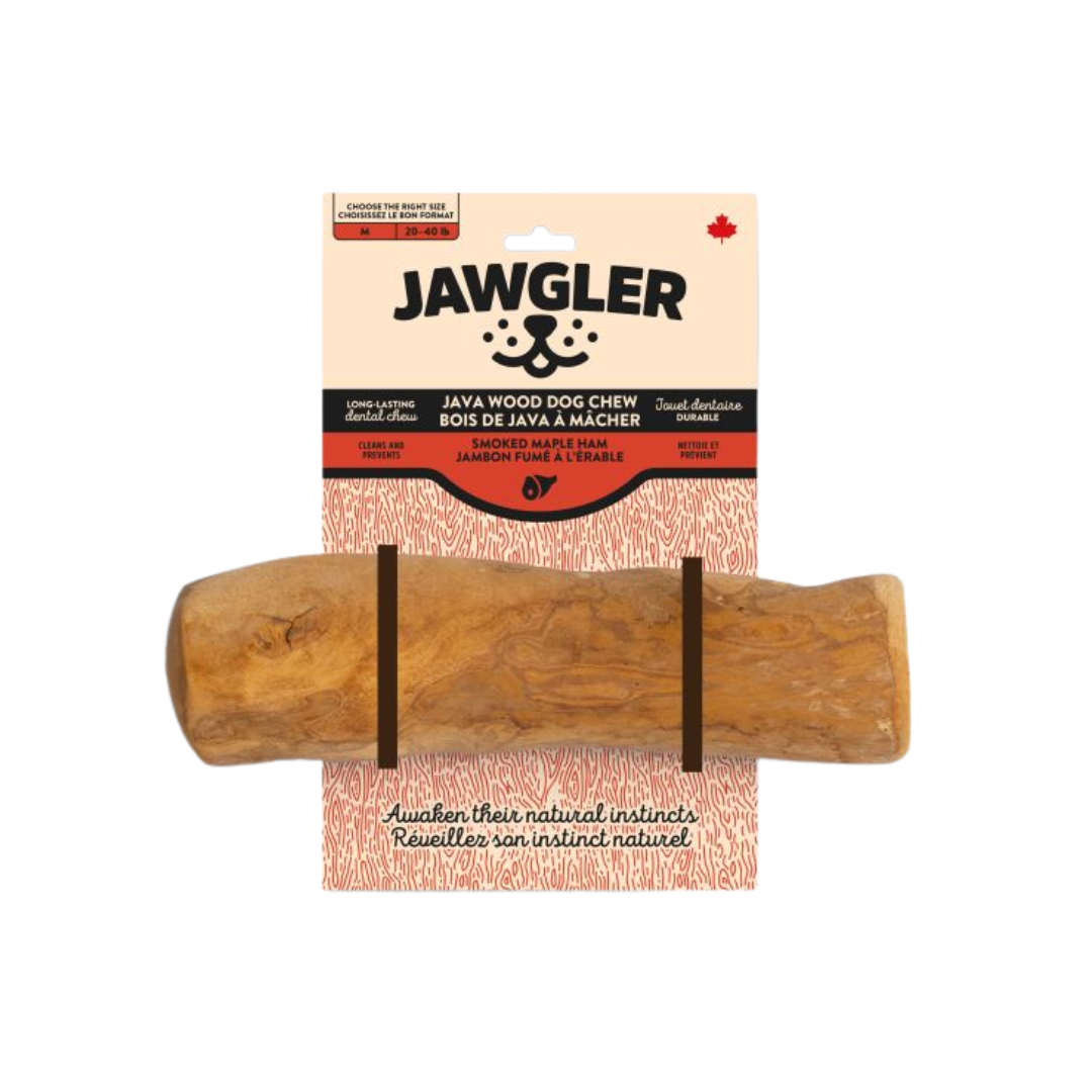 Jawgler Dog Treats - Java Wood Smoked Maple Ham Chew