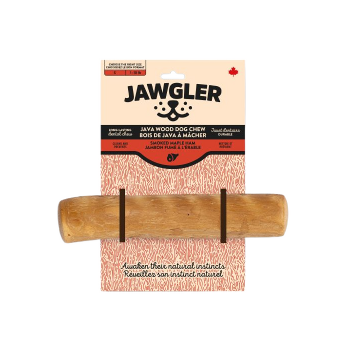 Jawgler Dog Treats - Java Wood Smoked Maple Ham Chew