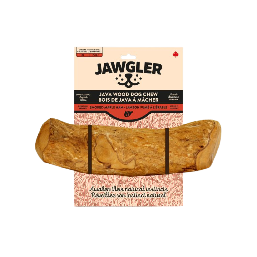 Jawgler Dog Treats - Java Wood Smoked Maple Ham Chew