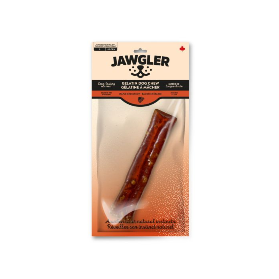 Jawgler Dog Treats - Maple and Bacon Gelatin Chew