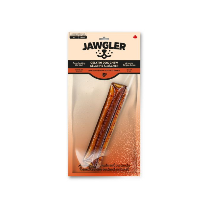 Jawgler Dog Treats - Maple and Bacon Gelatin Chew