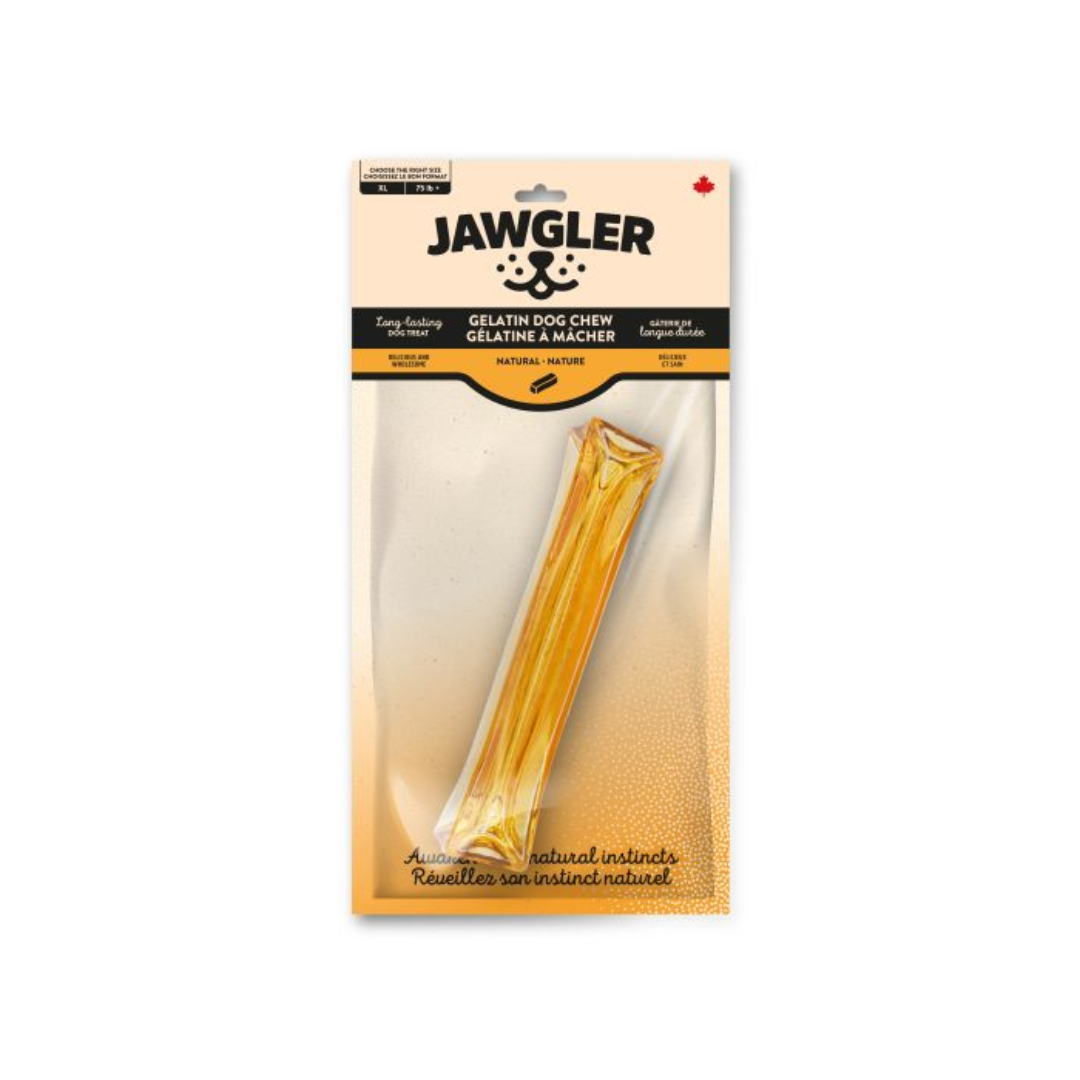 Jawgler Dog Treats - Natural Gelatin Chew
