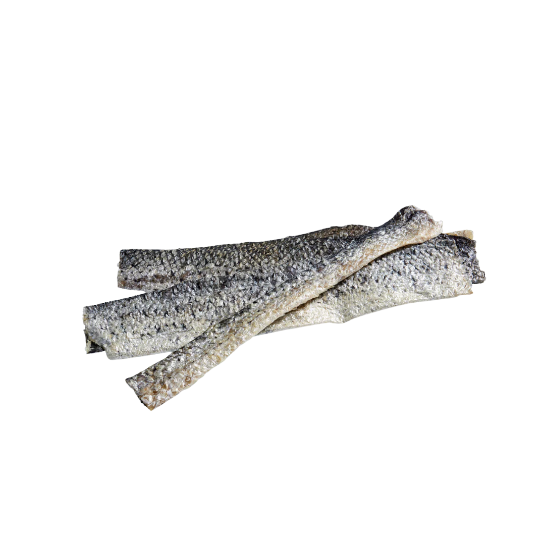 Just Raw Dehydrated Dog Treats - Dehydrated Salmon Skin