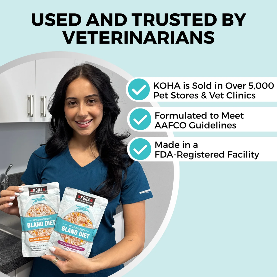 KOHA Wet Dog Food - Limited Ingredient Wet Bland Diet Lamb & White Rice Recipe