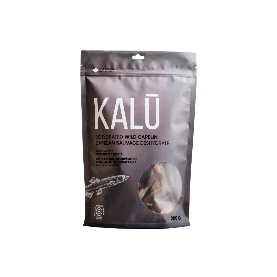 Kalu Dehydrated Dog & Cat Treats - Dehydrated Wild Capelin
