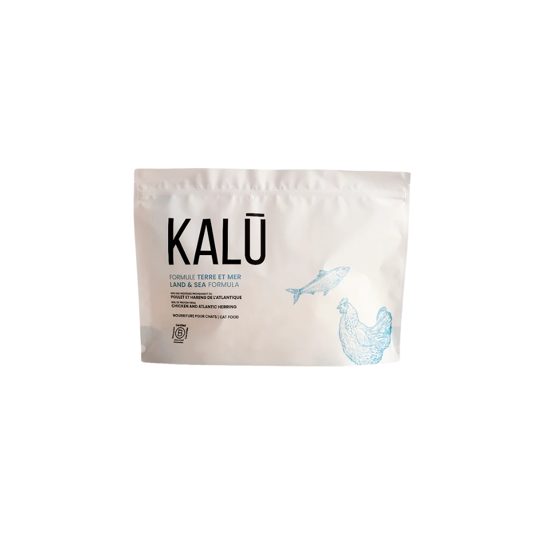 Kalu Dry Cat Food - Land & Sea (Chicken and Atlantic Herring)