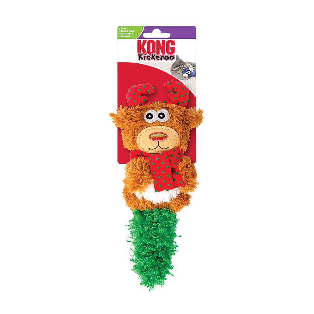 Kong Cat Toys - Holiday Kickeroo Assorted