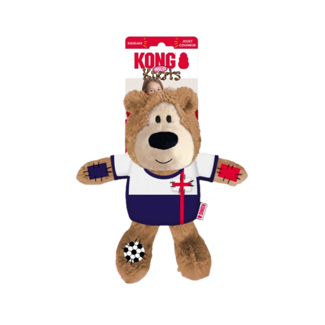 Kong Dog Toy - Limited Edition Wild Knots Sport Bear England