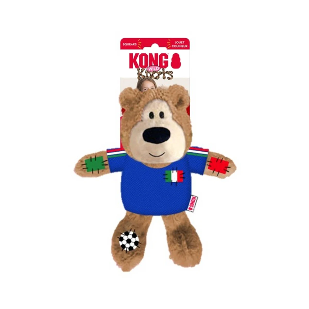 Kong Dog Toy - Limited Edition Wild Knots Sport Bear Italy