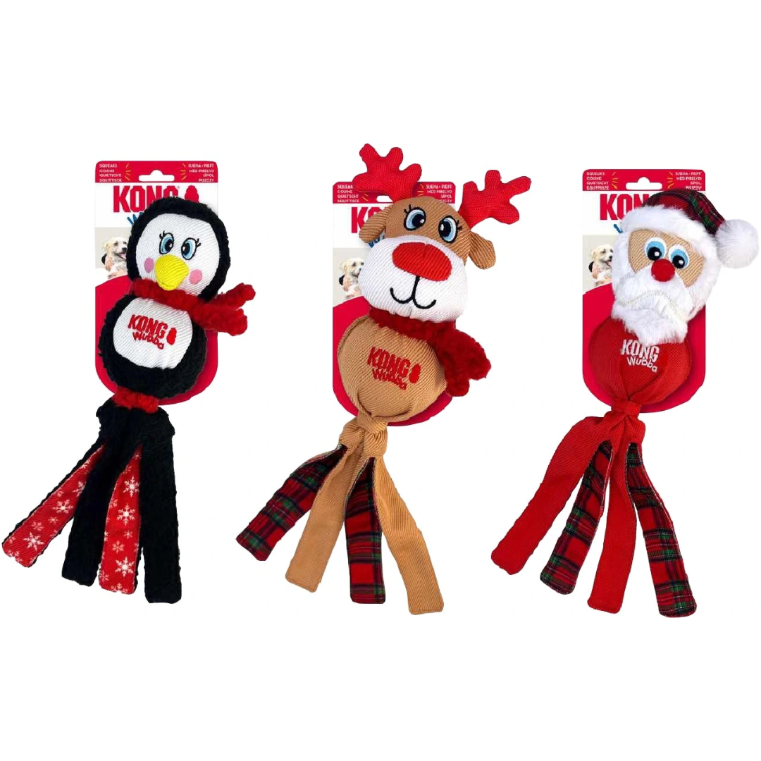 Kong Dog Toy - Wubba Holiday