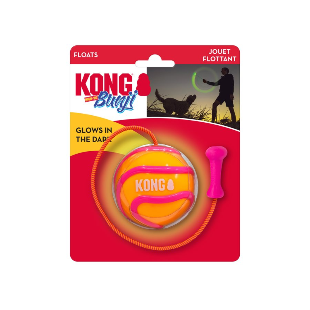 Kong Dog Toys - Bunji High-Viz Ball Assorted
