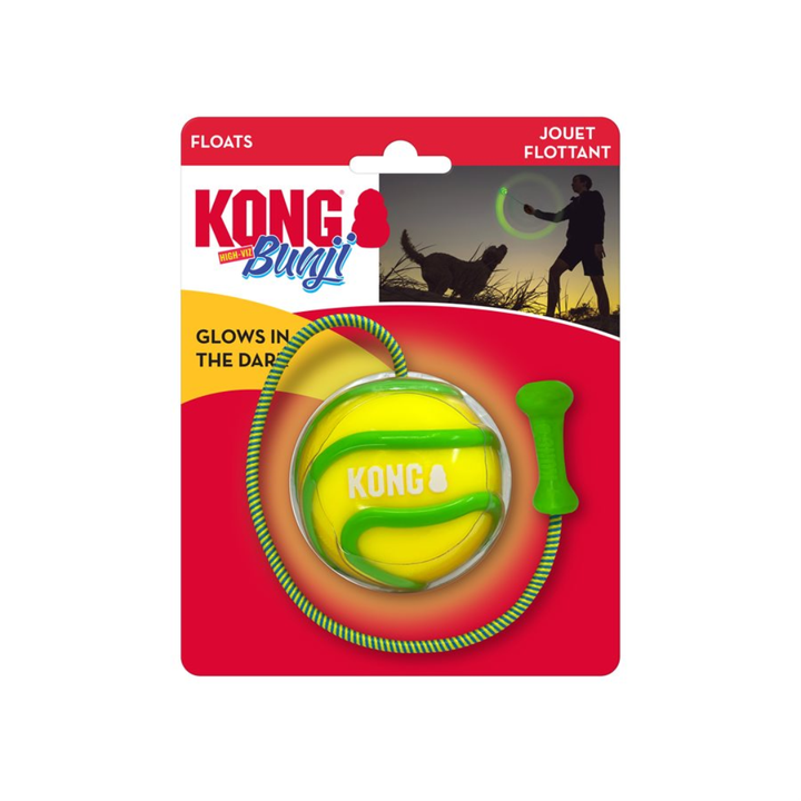 Kong Dog Toys - Bunji High-Viz Ball Assorted