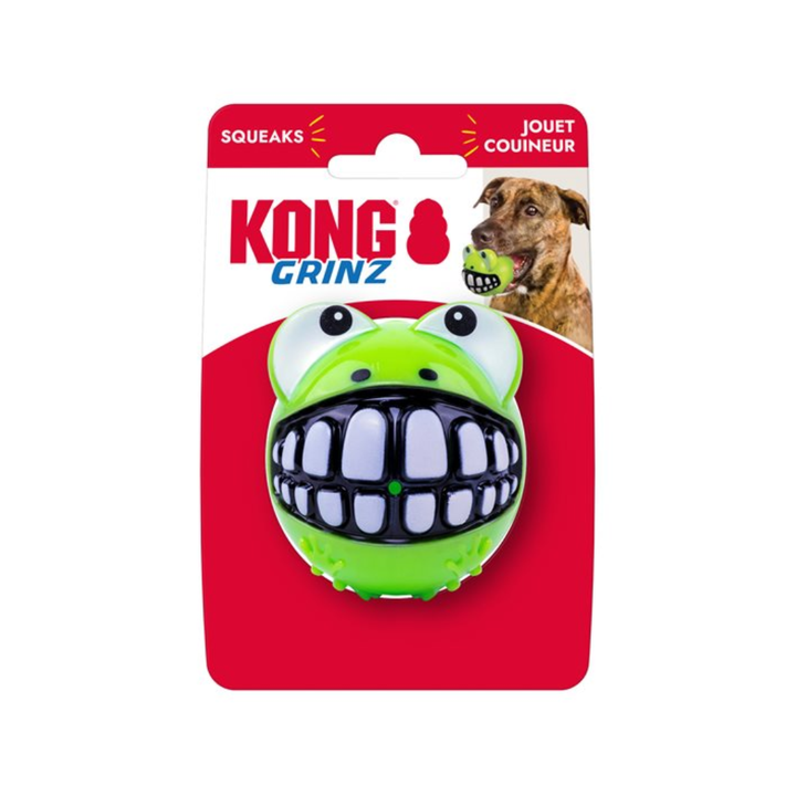 Kong Dog Toys - Grinz Frog