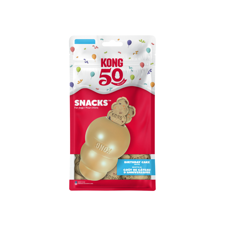 Kong Dog Treats - Limited Edition 50th Anniversary Snacks Birthday Cake