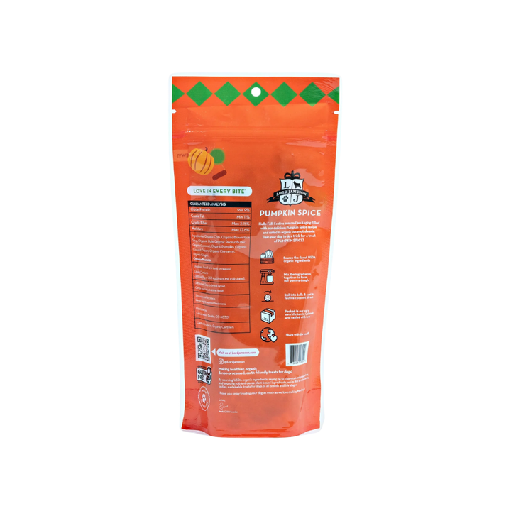 Lord Jameson Dog Treats - Pumpkin Spice