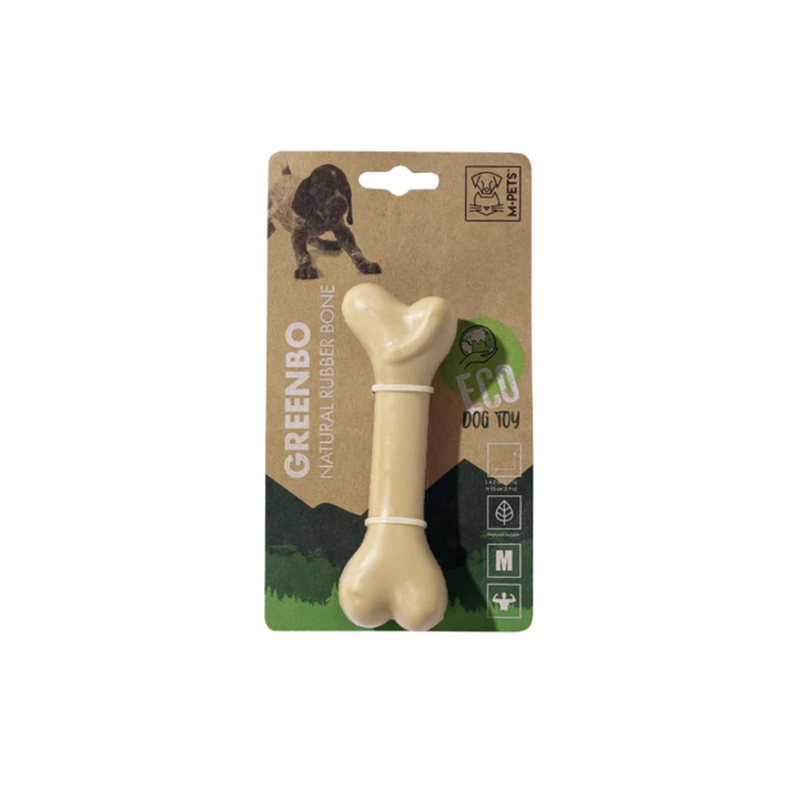 M-PETS Dog Toys - GREENBO Natural Rubber Bones