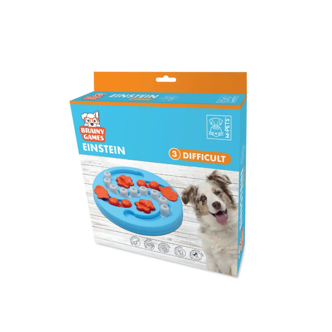 M-PETS Dog Toys - BRAINY GAMES Einstein