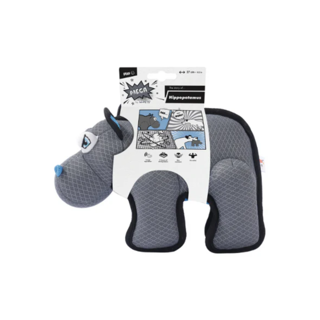 M-PETS Dog Toys - Mega Hippopotamus