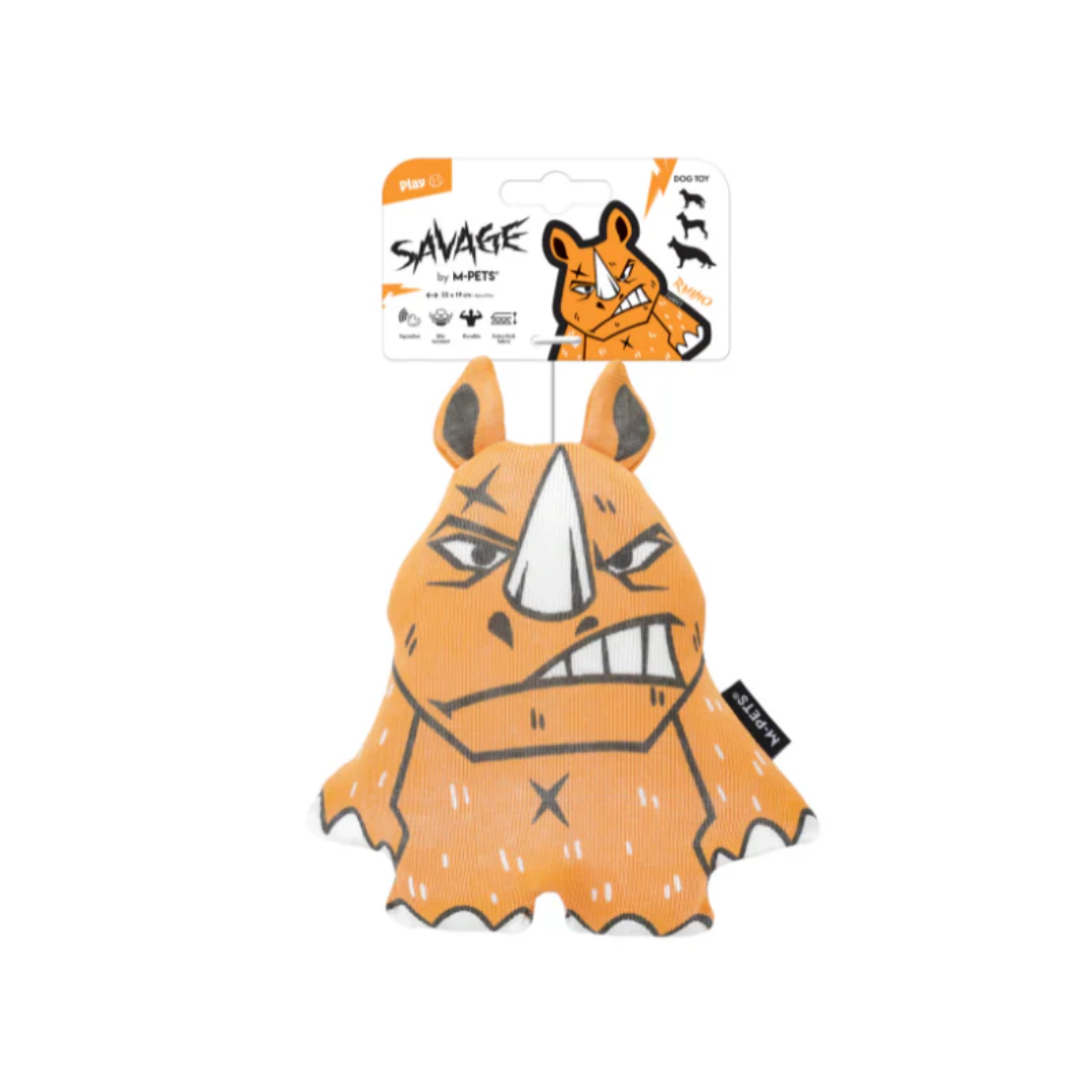 M-PETS Dog Toys - Savage Rhino