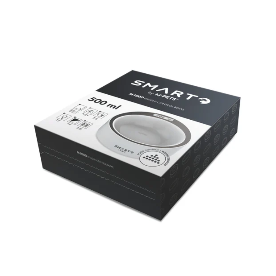 M-PETS Pet Feeders - SMARTO M1000 Weight Control Bowl