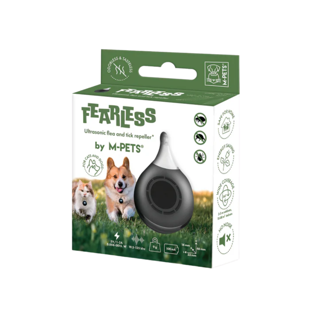 M-PETS Pet Grooming Supplies - Fearless Ultrasonic Flea and Tick Repeller