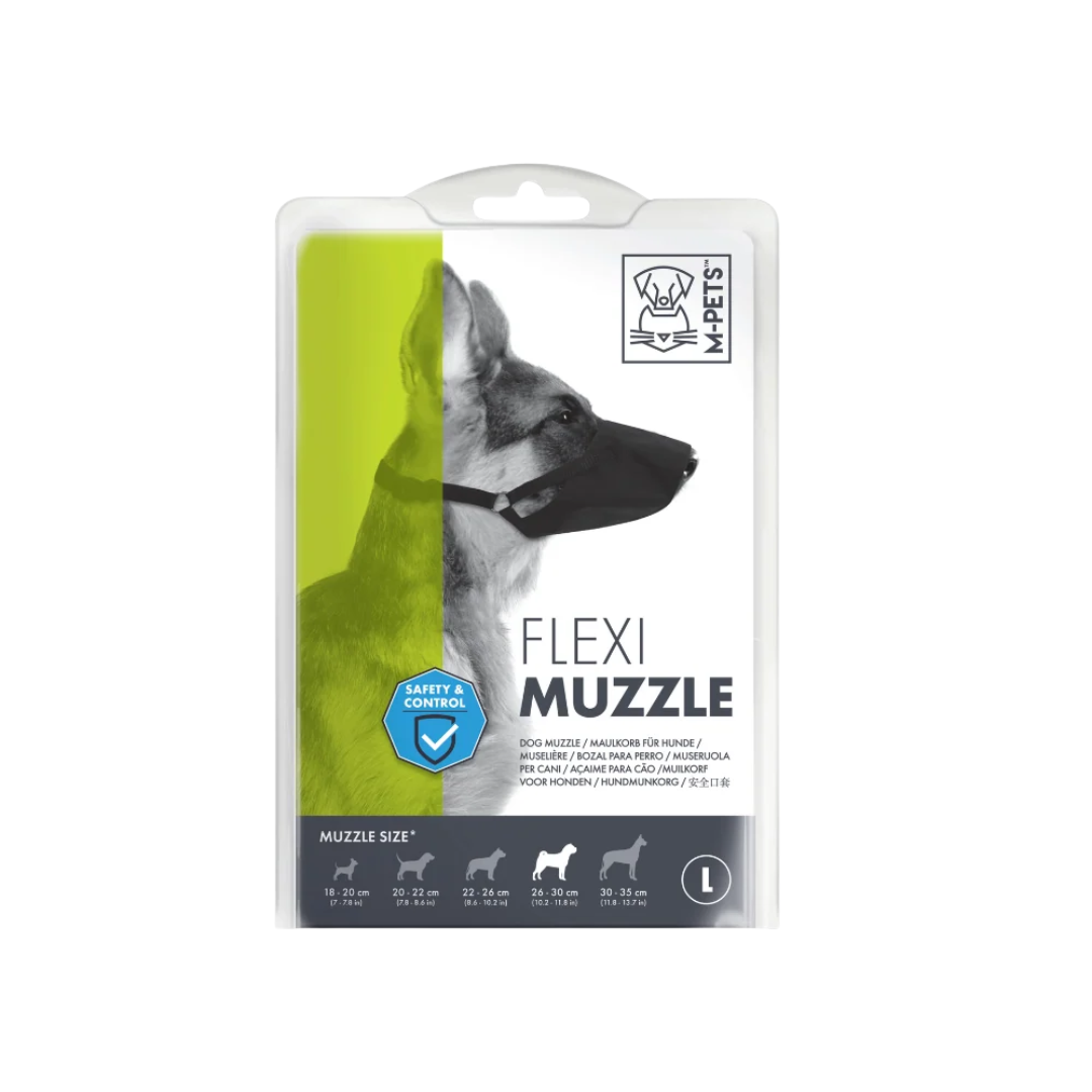 M-PETS Dog Training - FLEXI Muzzle
